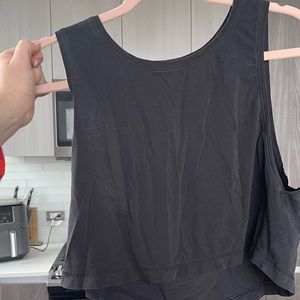 Lululemon cotton crop top size 8